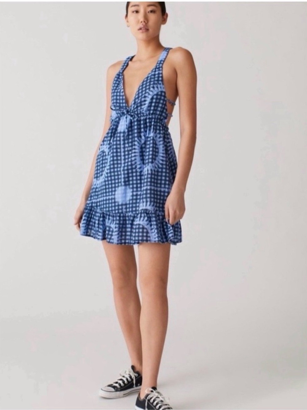 Urban Outfitters Hansel Strappy Back Mini Dress